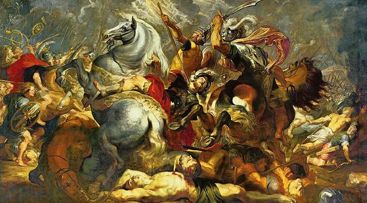 Peter Paul Rubens Sieg und Tod des Konsuls Decius Mus in der Schlacht Norge oil painting art